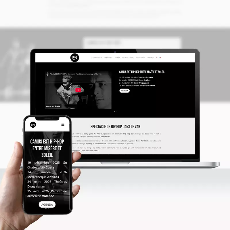 creation site web danse creation site web danse